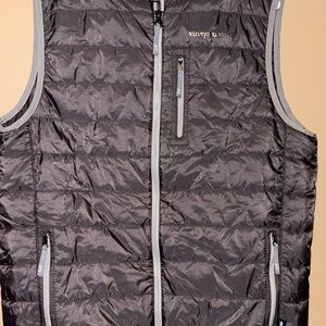 Vineyard Vines Youth XL Dark Grey Puffer Vest